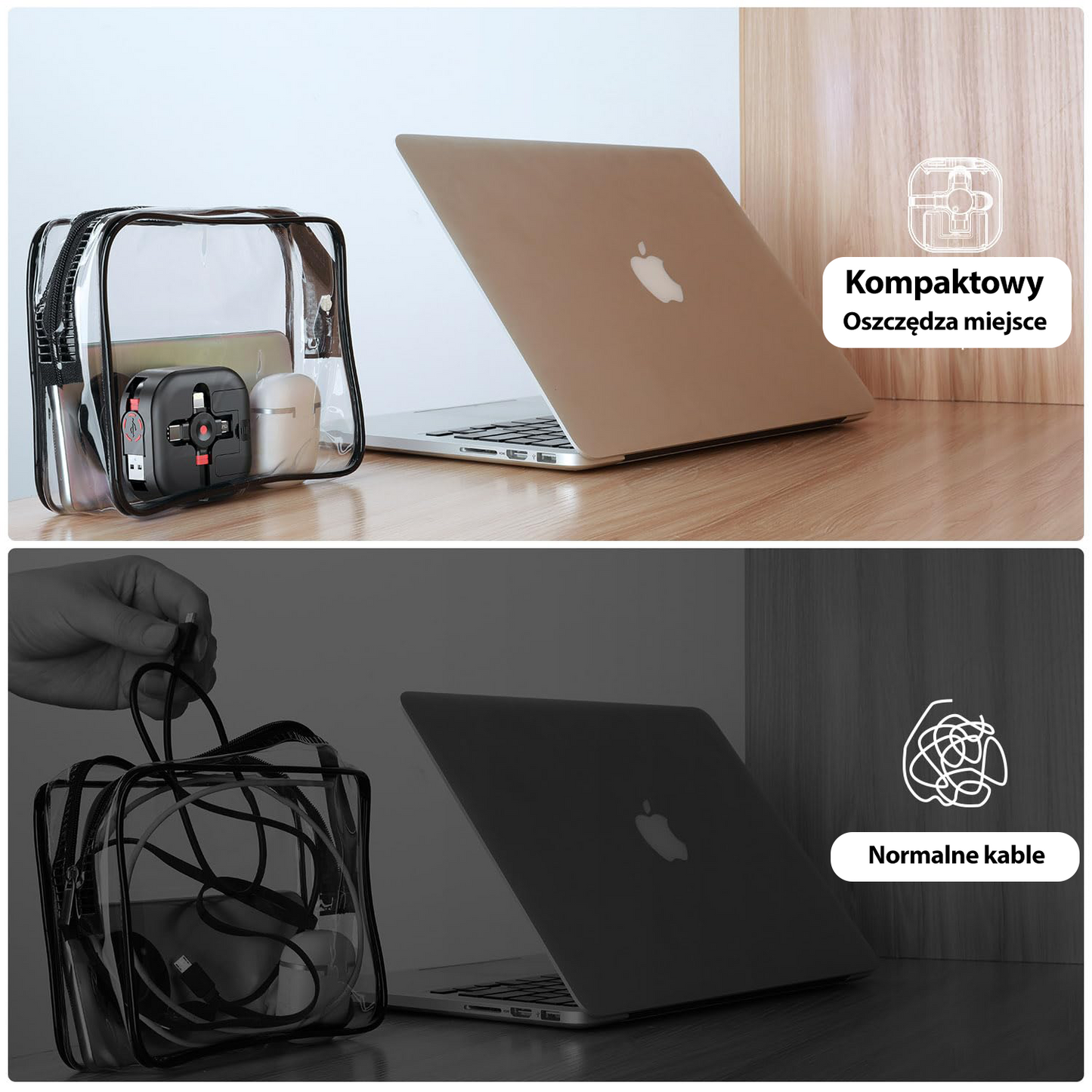 Kabel Ładujący 3 w 1