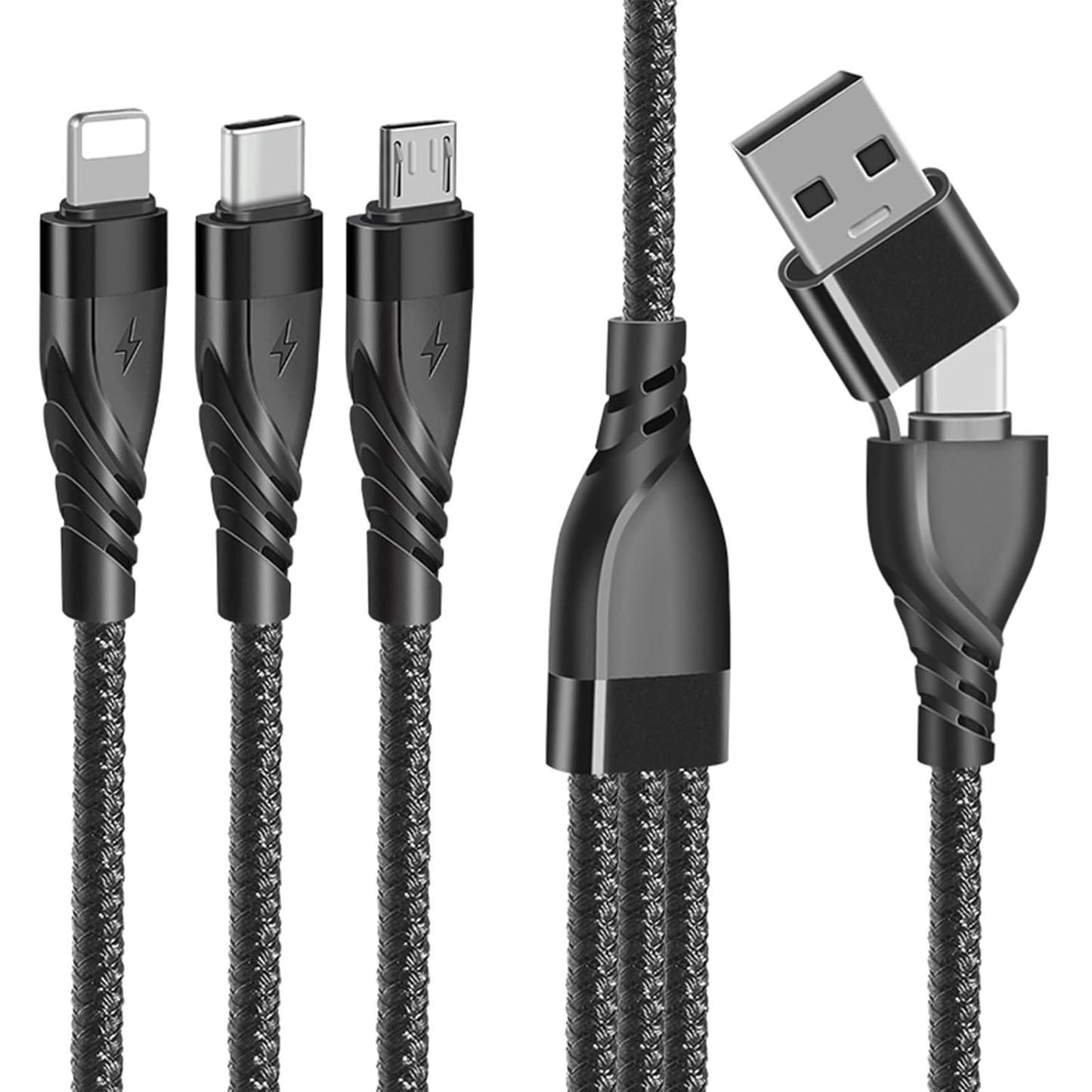 Kabel Ładujący 3w1