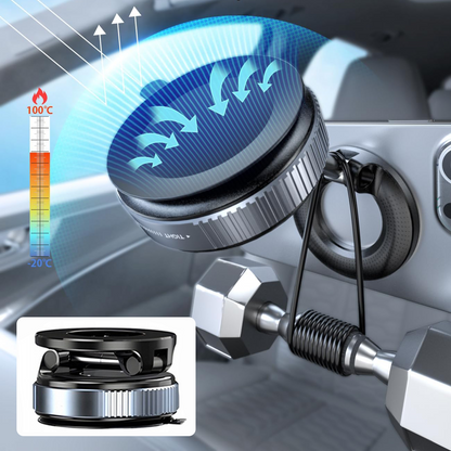 Falk360 - innowacyjny uchwyt na telefon z przyssawką - Czarny